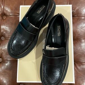 Michael Kors Black Loafers